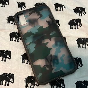 Blue Camo iPhone XS Max Case